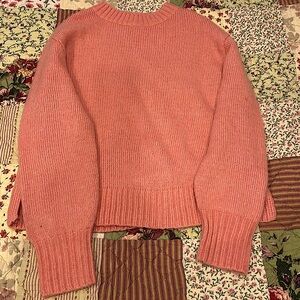 Pink sweater/cardigan